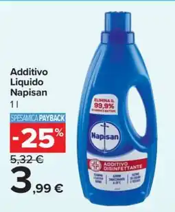 Carrefour Additivo Liquido Napisan offerta