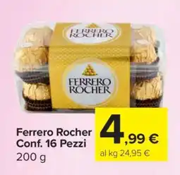 Carrefour Ferrero Rocher Conf. 16 Pezzi offerta