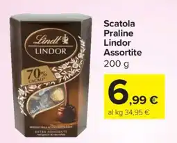 Carrefour Scatola Praline Lindor Assortite offerta