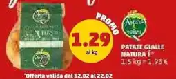 PENNY Patate glalle NATURA È offerta