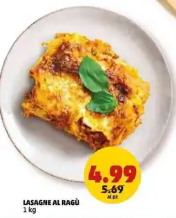 PENNY Lasagne al ragù offerta