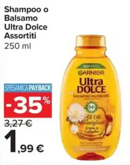 Carrefour Express Shampoo o Balsamo Ultra Dolce offerta