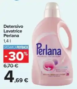 Carrefour Express Detersivo Lavatrice Perlana offerta