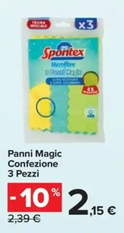 Carrefour Express Panni Magic offerta