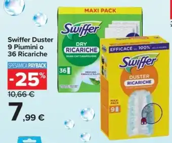 Swiffer Duster 9 Piumini o 36 Ricariche