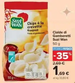 Carrefour Express Cialde di Gamberetti Suzi Wan offerta