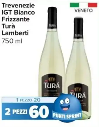 Trevenezie IGT Bianco Frizzante Turà Lamberti