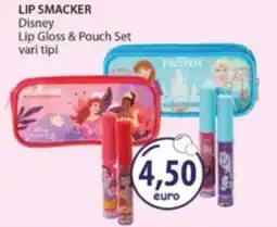 Acqua & Sapone LIP SMACKER Disney Lip Gloss & Pouch Set offerta