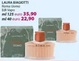 Acqua & Sapone LAURA BIAGIOTTI Roma Uomo Edt Vapo offerta