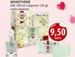 Acqua & Sapone MONOTHEME Edt +Sapone varie essenze offerta