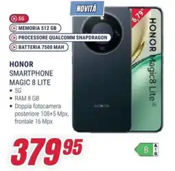 Trony HONOR SMARTPHONE MAGIC 8 LITE offerta