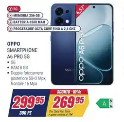 Trony OPPO SMARTPHONE A6 PRO 5G offerta