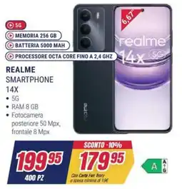 Trony REALME SMARTPHONE 14X offerta