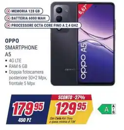 Trony OPPO SMARTPHONE A5 offerta