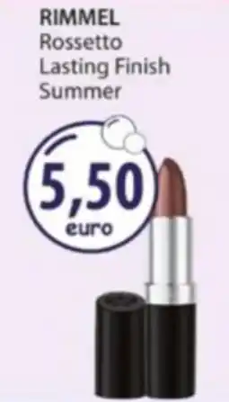 Acqua & Sapone RIMMEL Rossetto Lasting Finish Summer offerta