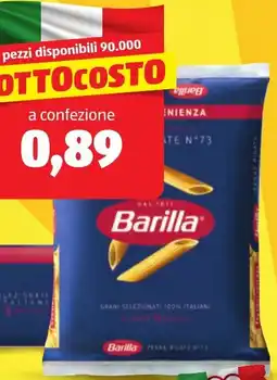 ALDI Barilla penne rigate offerta