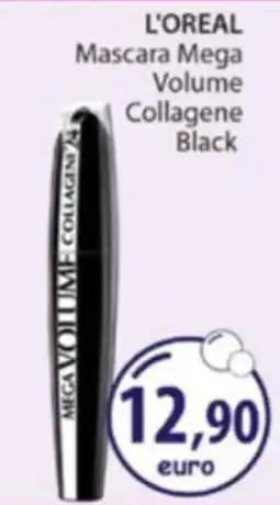 Acqua & Sapone L'OREAL Mascara Mega Volume Collagene Black offerta