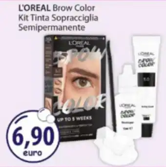 L'OREAL Brow Color Kit Tinta Sopracciglia Semipermanente
