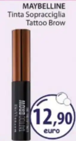 Acqua & Sapone MAYBELLINE Tinta Sopracciglia Tattoo Brow offerta