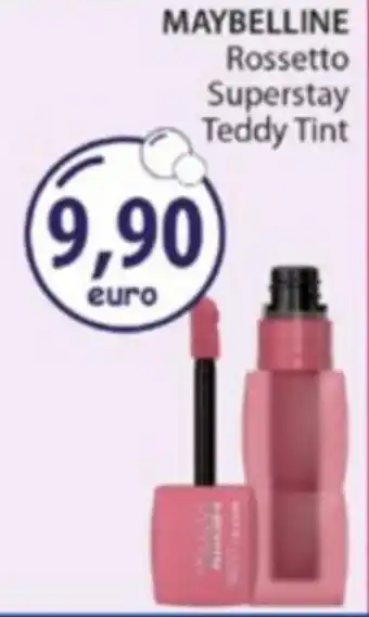Acqua & Sapone MAYBELLINE Rossetto Superstay Teddy Tint offerta