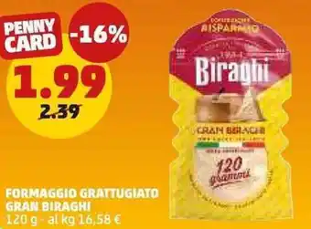 Formaggio grattugiato gran BIRAGHI