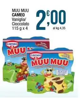 Sidis Muu muu cameo vaniglia/ cioccolato offerta