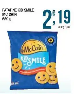 Sidis Patatine kid smile MC CAIN offerta