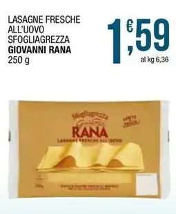 Sidis Lasagne fresche all'uovo sfogliagrezza GIOVANNI RANA offerta