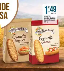 Sidis Granetti mulino bianco classici/integrali offerta