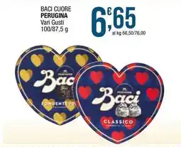 Sidis Baci cuore perugina offerta