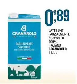Sidis Latte uht parzialmente scremato 100% italiano GRANAROLO offerta