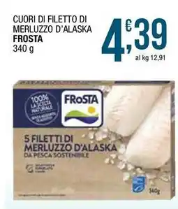 Sidis Cuori di filetto di merluzzo d'alaska FROSTA offerta