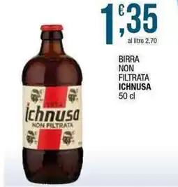 Sidis Birra non filtrata ICHNUSA offerta