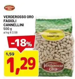 DPiù Verderosso oro fagioli cannellini offerta