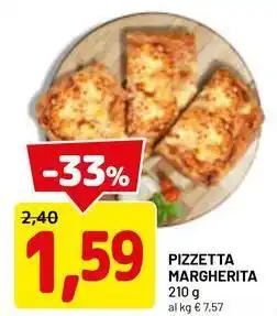 DPiù Pizzetta margherita offerta