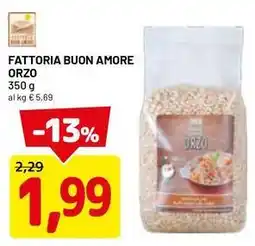 DPiù Fattoria buon amore orzo offerta