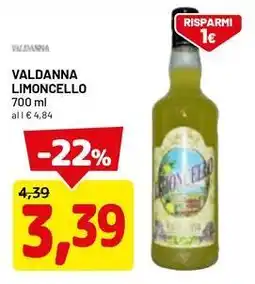 DPiù Valdanna limoncello offerta