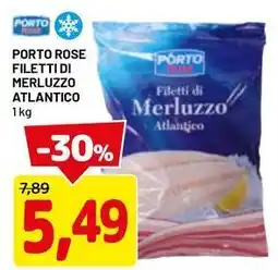 DPiù Porto rose filetti di merluzzo atlantico offerta