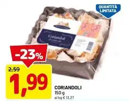 DPiù Coriandoli offerta