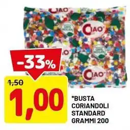 DPiù Busta coriandoli standard offerta