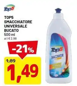 DPiù Top5 smacchiatore universale bucato offerta