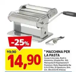 DPiù Macchina per la pasta offerta