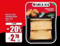 Il Gigante Involtini primavera MULAN offerta