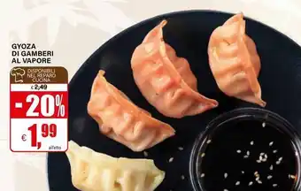 Il Gigante Gyoza di gamberi al vapore offerta