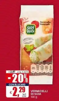 Il Gigante Suzi wan vermicelli di soia offerta