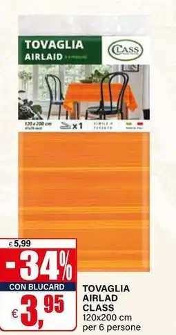 Il Gigante Tovaglia airlad class offerta