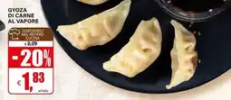 Il Gigante Gyoza di carne al vapore offerta