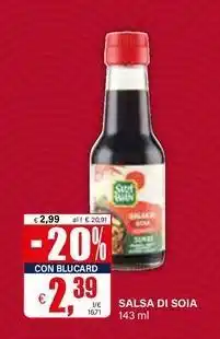 Il Gigante Salsa di soia offerta