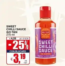Il Gigante Sweet chilli sauce go-tan offerta
