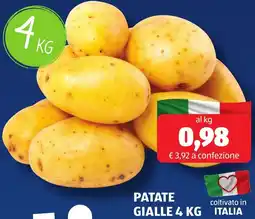 ALDI Patate gialle offerta